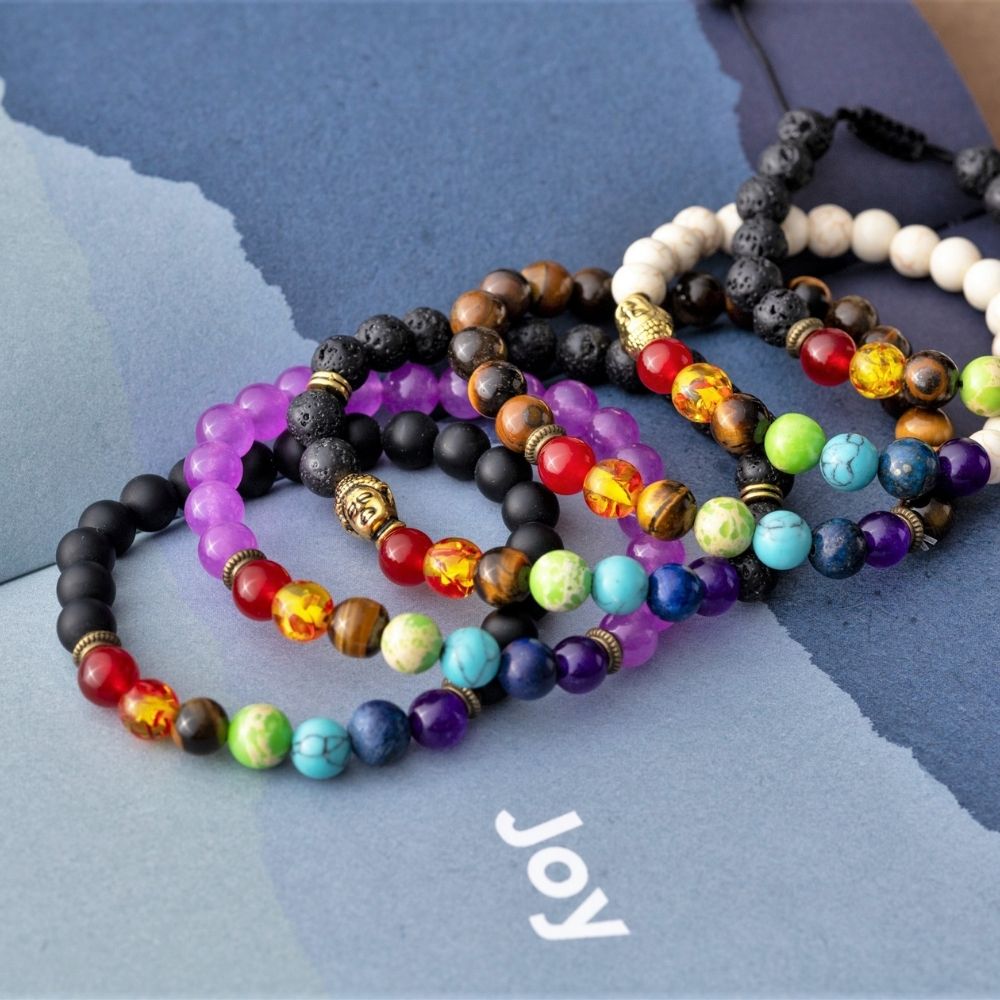 Rozenkwarts en Aardbeienkwarts armband met hartje 8mm Rozenkwarts en Aardbeienkwarts armband met hartje 8mm