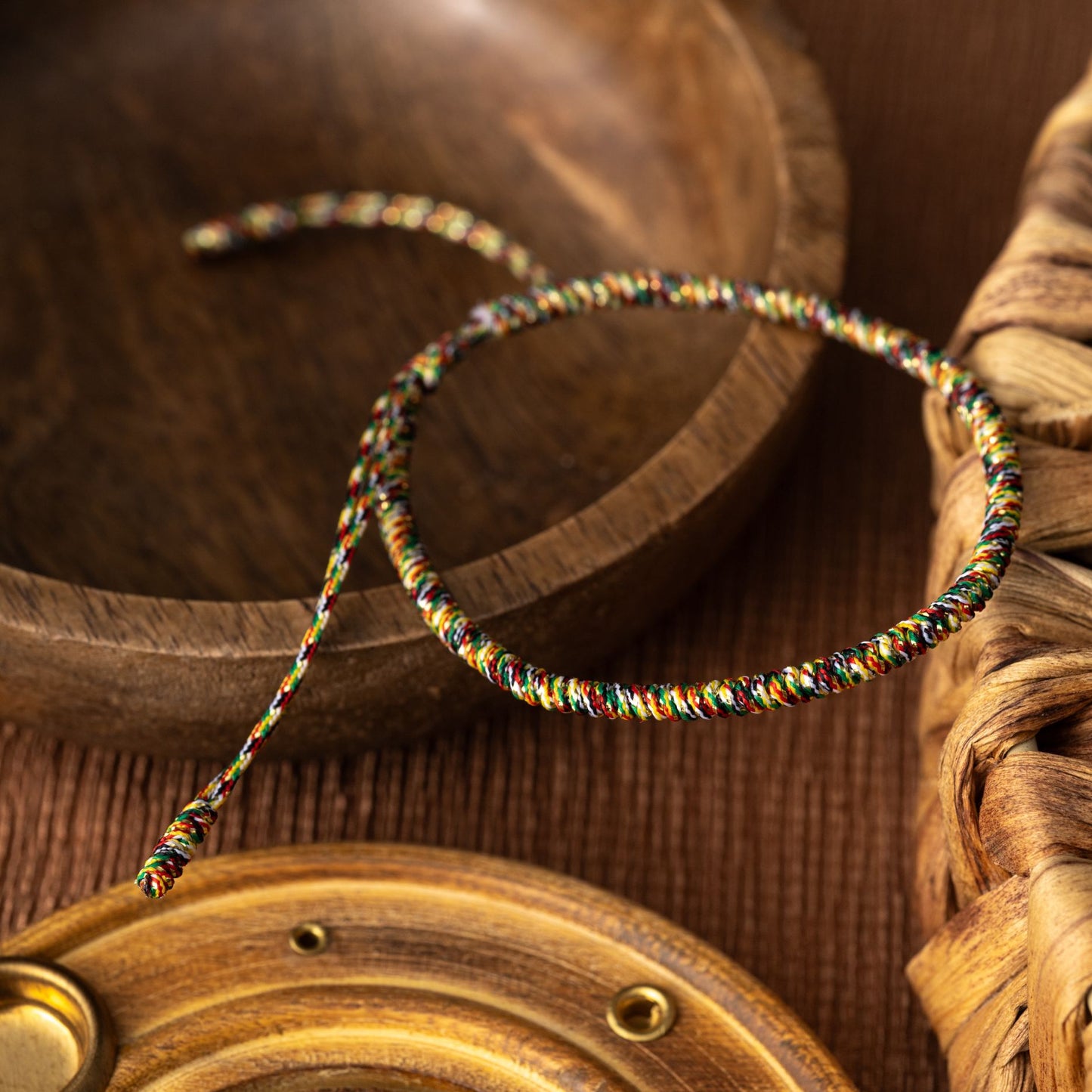Tibetaanse Geluksarmband - Handgemaakt & Gezegend door Monniken