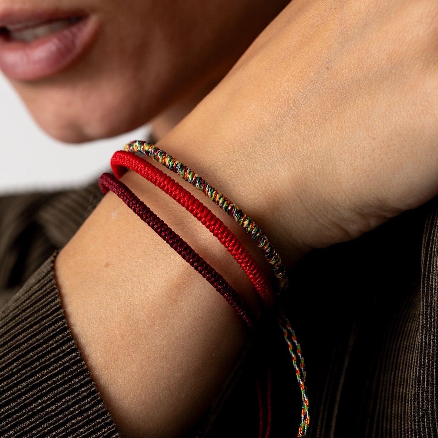 Tibetaanse Geluksarmband - Handgemaakt & Gezegend door Monniken