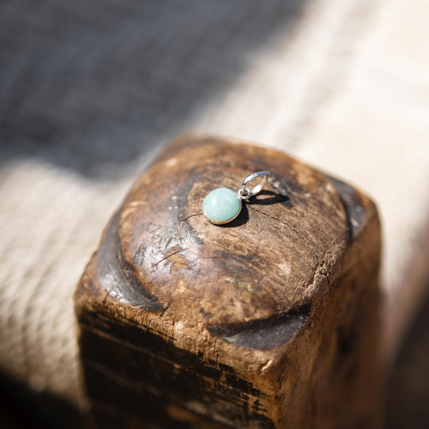 Premium Pure - Larimar Hanger - 925 Sterling Zilver