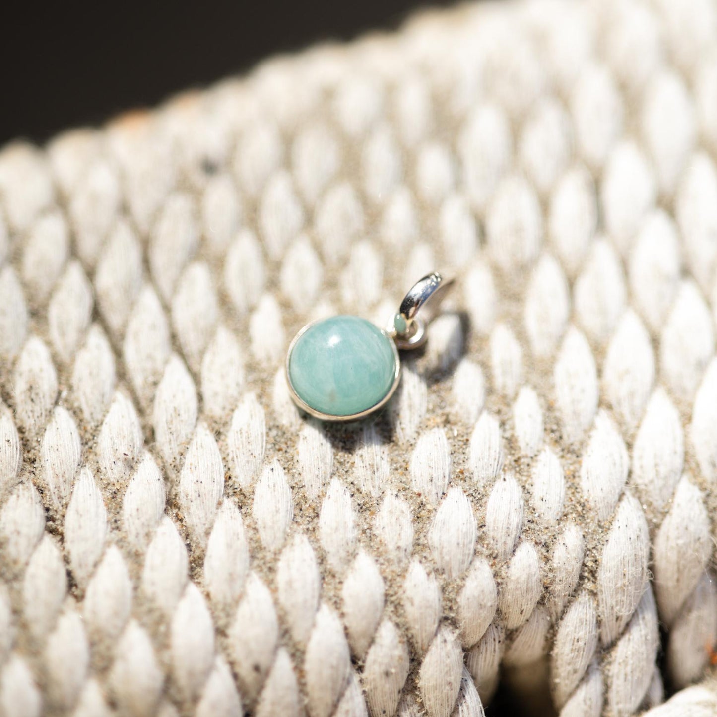 Premium Pure - Larimar Hanger - 925 Sterling Zilver
