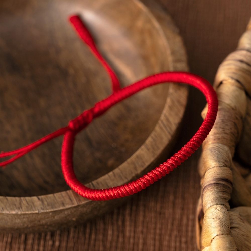 Tibetaanse Geluksarmband - Handgemaakt & Gezegend door Monniken