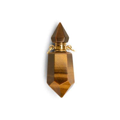 Tijgeroog Ketting Hanger - Edelsteen Elixer - Parfum & As Hanger