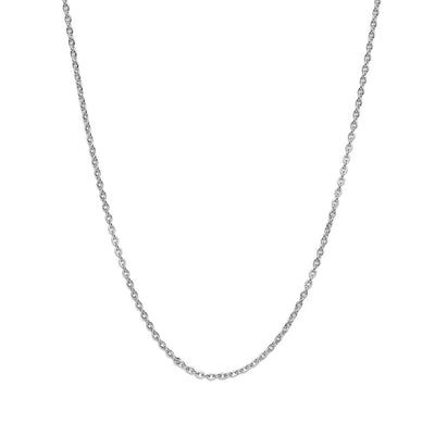 Ketting RVS - Halsketting Roestvrijstaal - Zilverkleurig - 65 cm