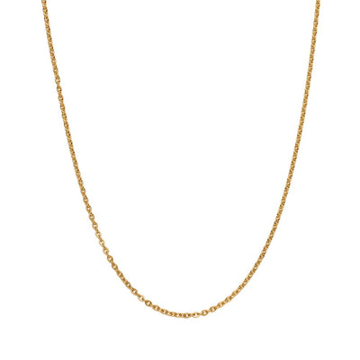 Ketting RVS - Halsketting Roestvrijstaal - Goudkleurig - 65 cm