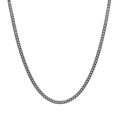 Schakelketting Roestvrijstaal - Cuban Chain Link - RVS Zilver - 3MM - 5MM - 7MM