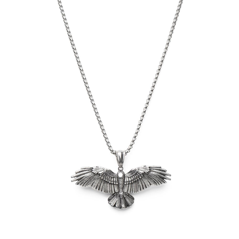 Adelaar Ketting - RVS - Roofdier Vogel Hanger - Onafhankelijkheid