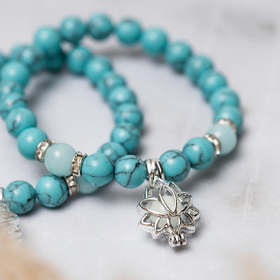 Lotus Armband - Lichtgevend - Turqueniet - Bevrijding