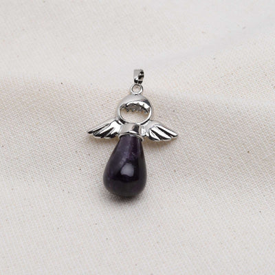 Amethist Hanger - Engelenhanger - Edelsteen Engel - Balans