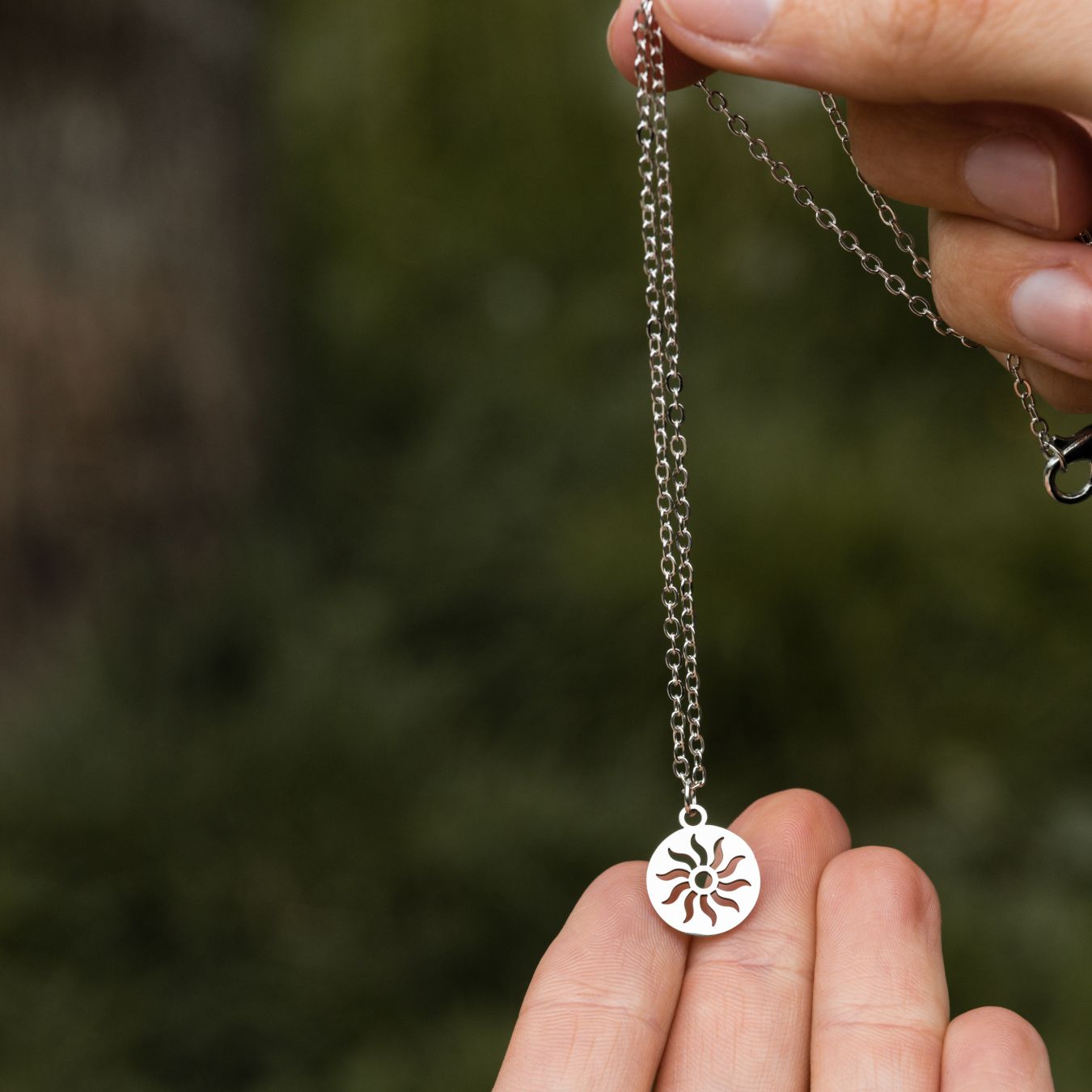 Ketting Zon - RVS - Zonnemunt