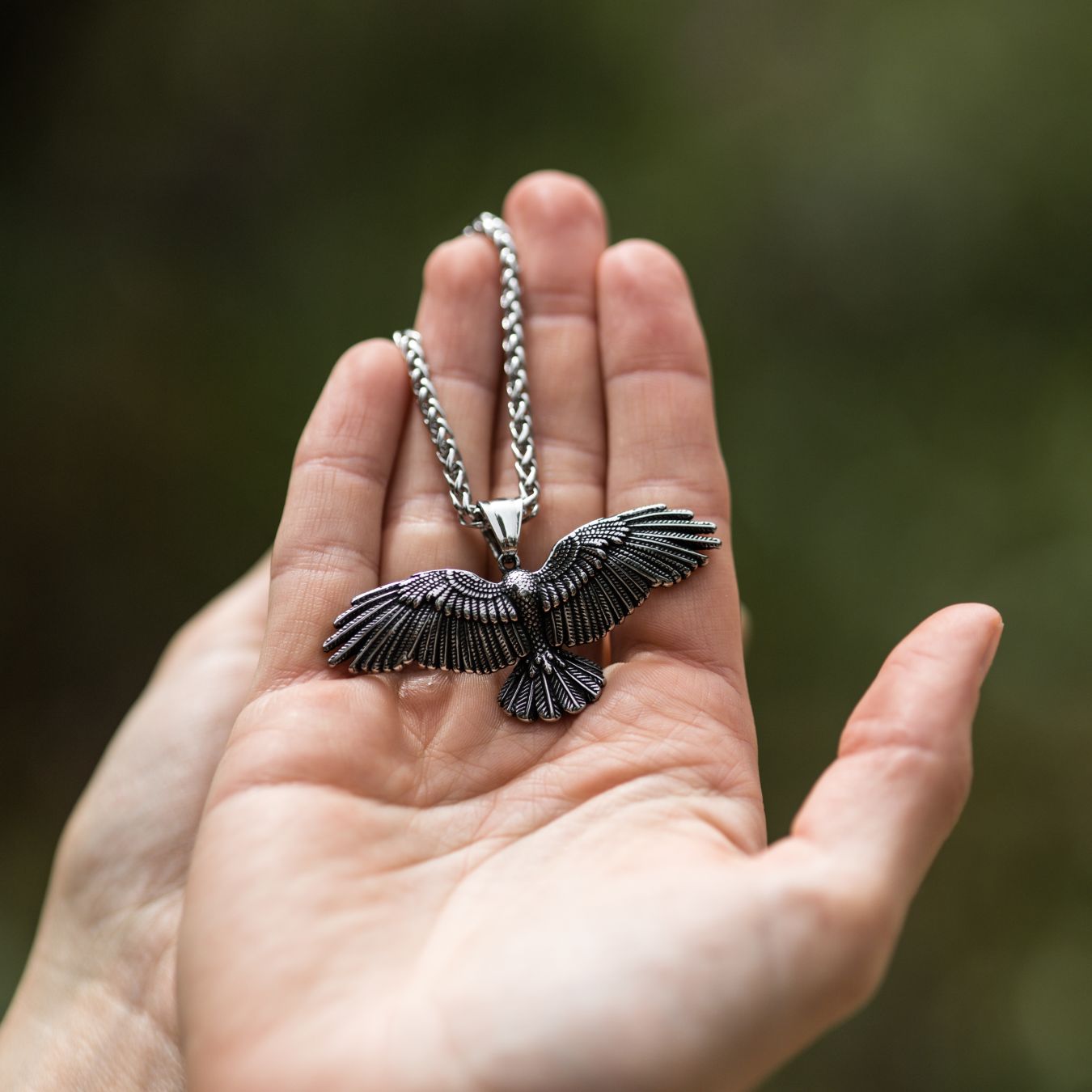 Adelaar Ketting - RVS - Roofdier Vogel Hanger - Onafhankelijkheid