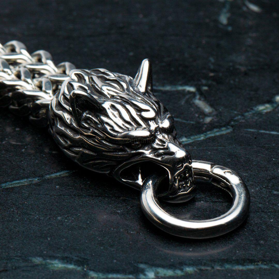 Armband Draak - Gevlochten Armband Ringsluiting - RVS - Macht & Bescherming-Draken armband-19cm-Zentana