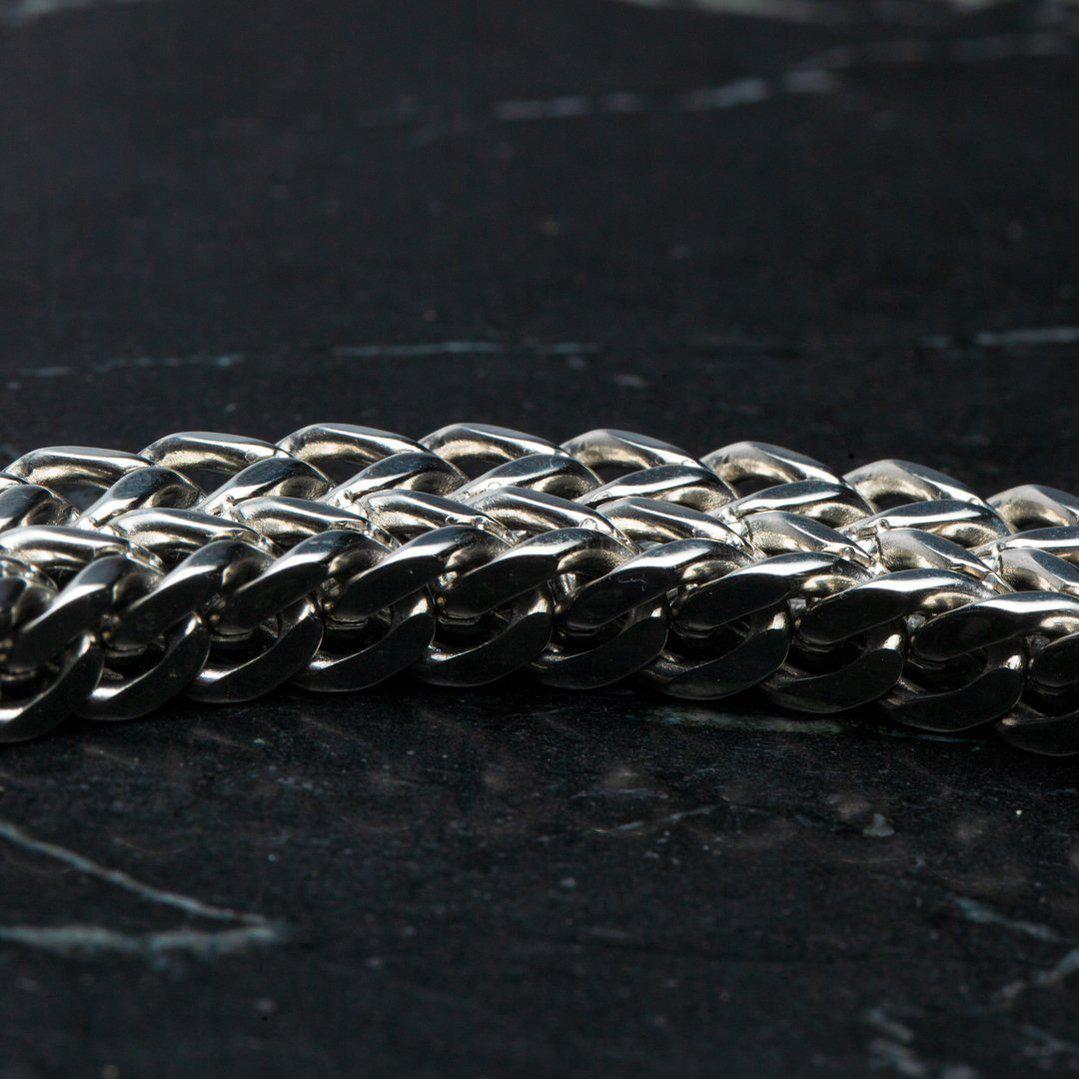 Armband Draak - Gevlochten Armband Ringsluiting - RVS - Macht & Bescherming-Draken armband-19cm-Zentana
