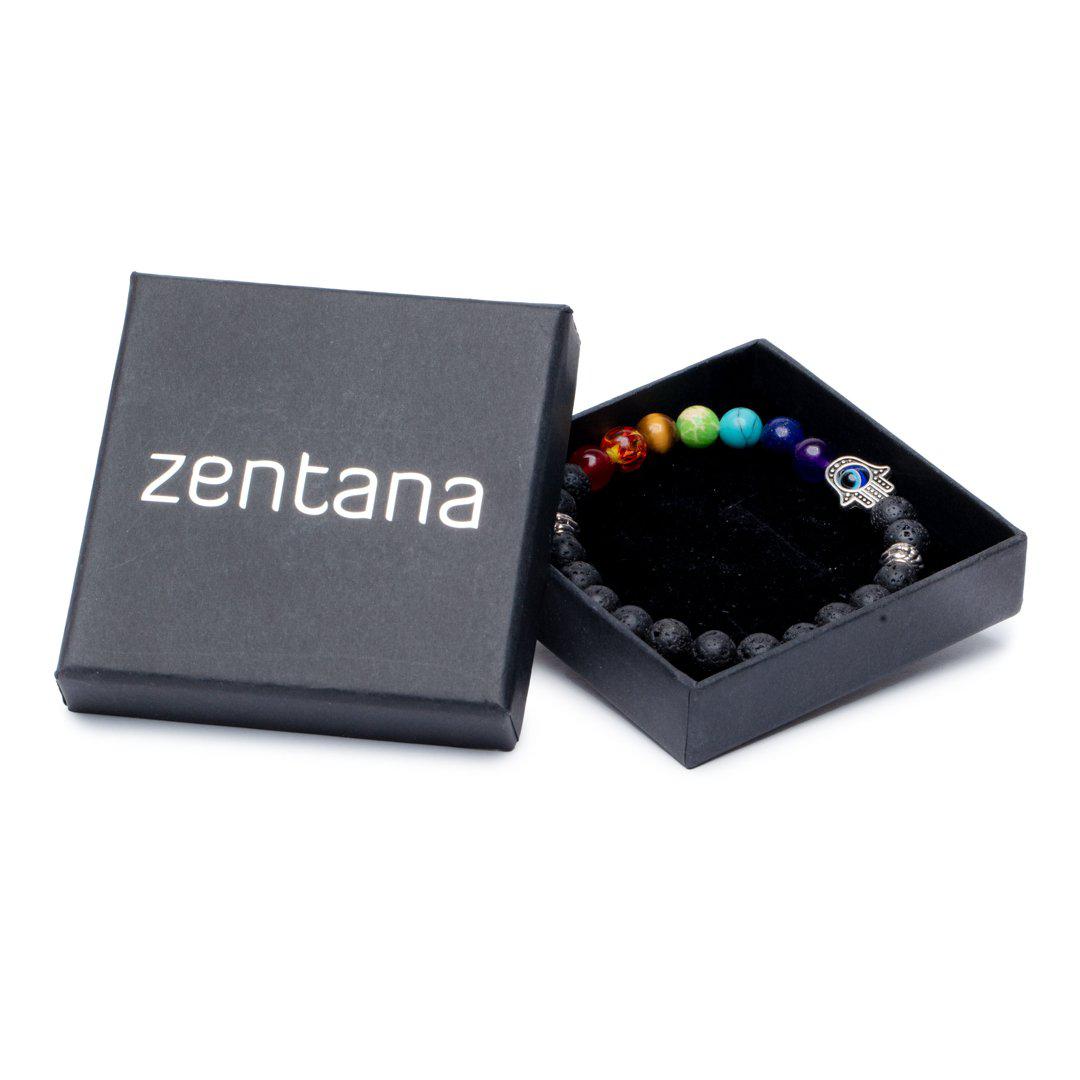 Badu Chakra - Anti Jaloezie - Hamsa Boos Oog-Chakra armband-Zentana