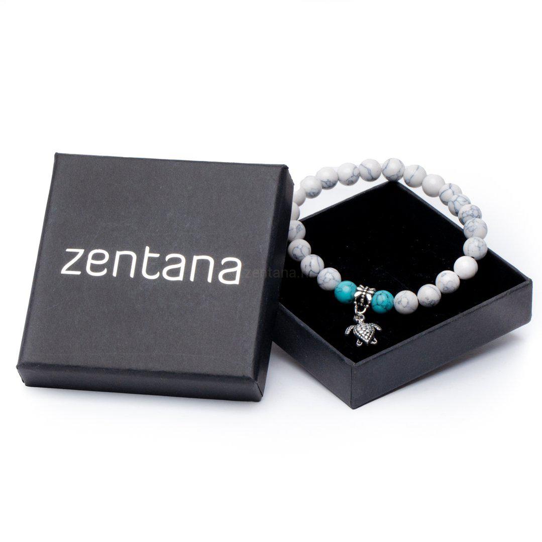 Balans Armband - Howliet & Turqueniet - Schildpad Bedeltje - Geduld-Armband howliet schildpad-Zentana