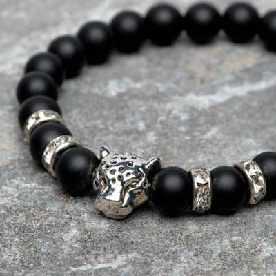 Balans Armband -Onyx Zilver - Focus-Balans armband-Zentana