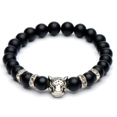 Balans Armband -Onyx Zilver - Focus-Balans armband-Zentana