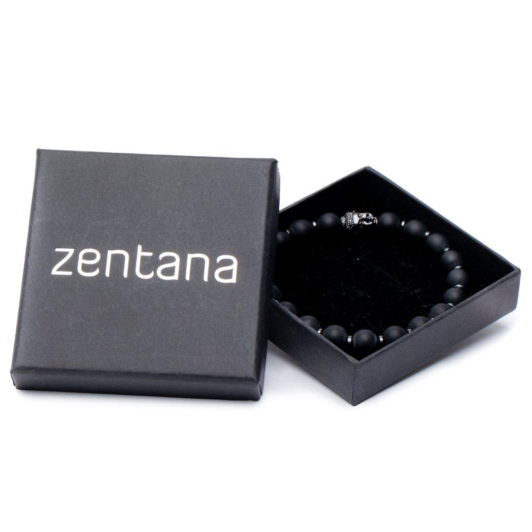 Boeddha Armband - Agaat & Hematiet - Wilskracht-Boeddha armband-Zentana