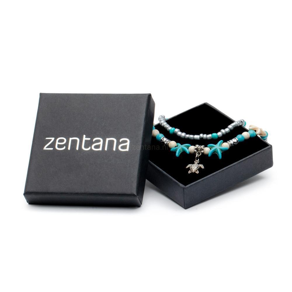 Enkelband Atlantisch - Turqueniet - Schildpad & Zeester-Enkelband-Zentana