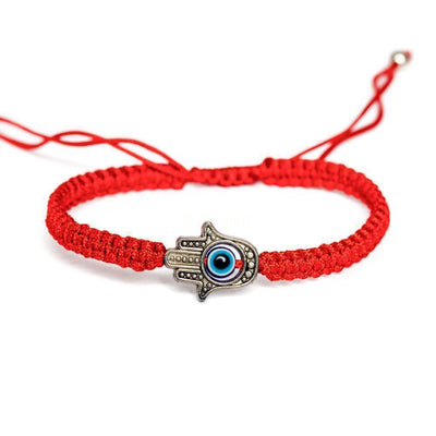 Geluksarmband - Hamsa - Boos Oog-Geluksarmband-Zentana