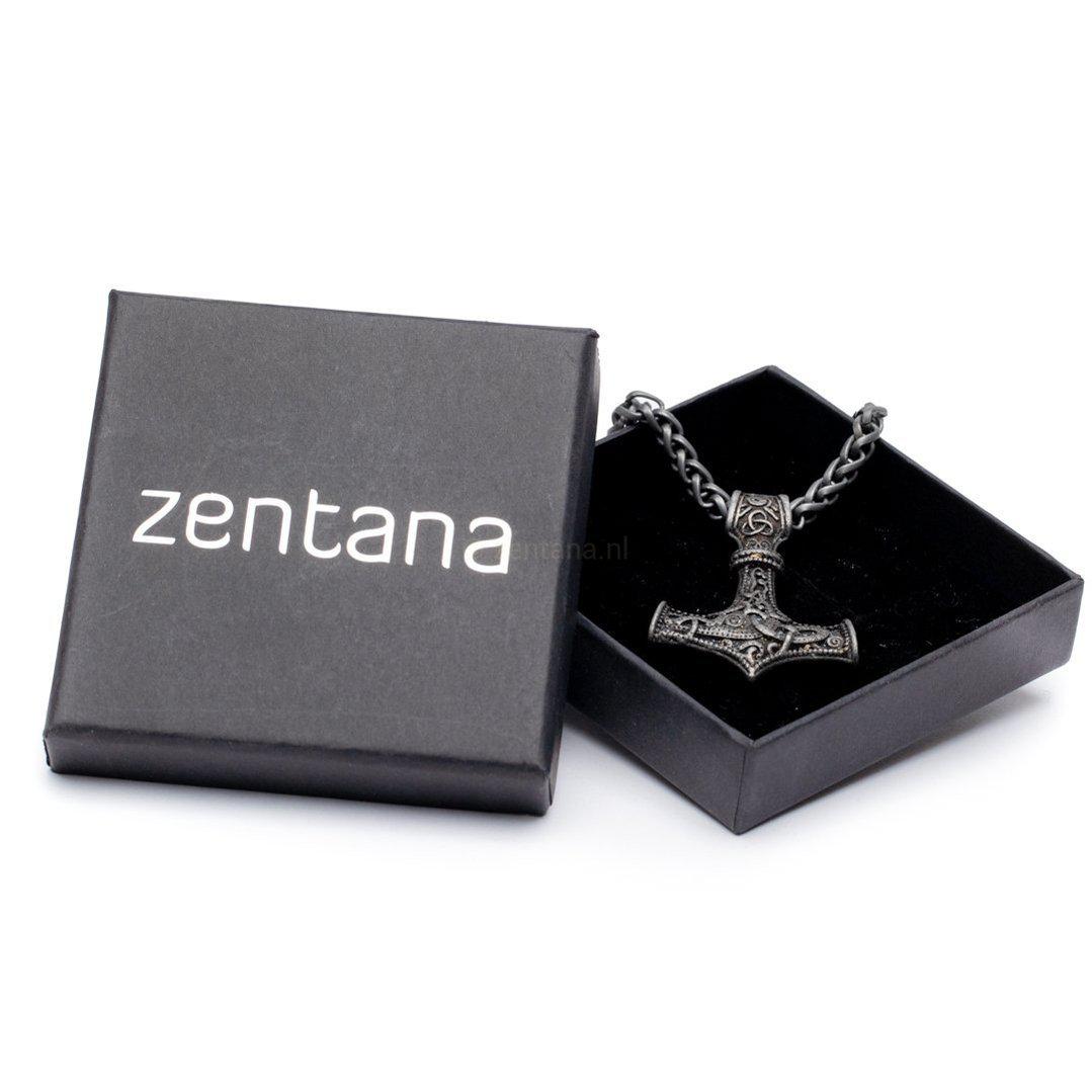 Ketting Noors Anker - Vikings Ketting & Hanger - Hamer Thor - Kracht-Ketting Noors anker-Zentana