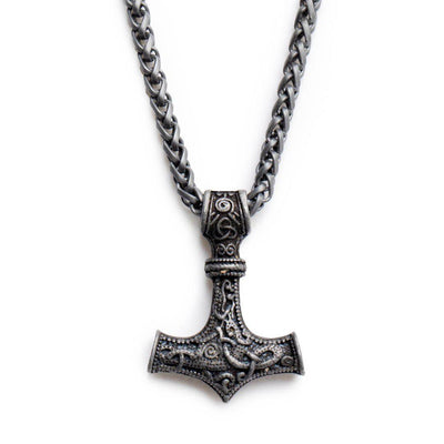 Ketting Noors Anker - Vikings Ketting & Hanger - Hamer Thor - Kracht-Ketting Noors anker-Zentana
