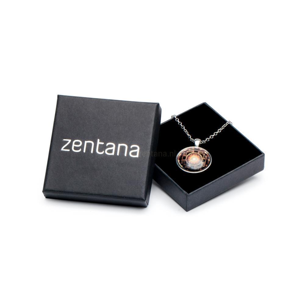 Sri Yantra Ketting - Spirituele Balans Talisman-Sri Yantra Ketting-Zentana