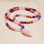 Tibetaanse Mala Edelstenen - Handgemaakte Ketting - Rozenkwarts - Zelfliefde-Mala ketting rozenkwarts-Zentana