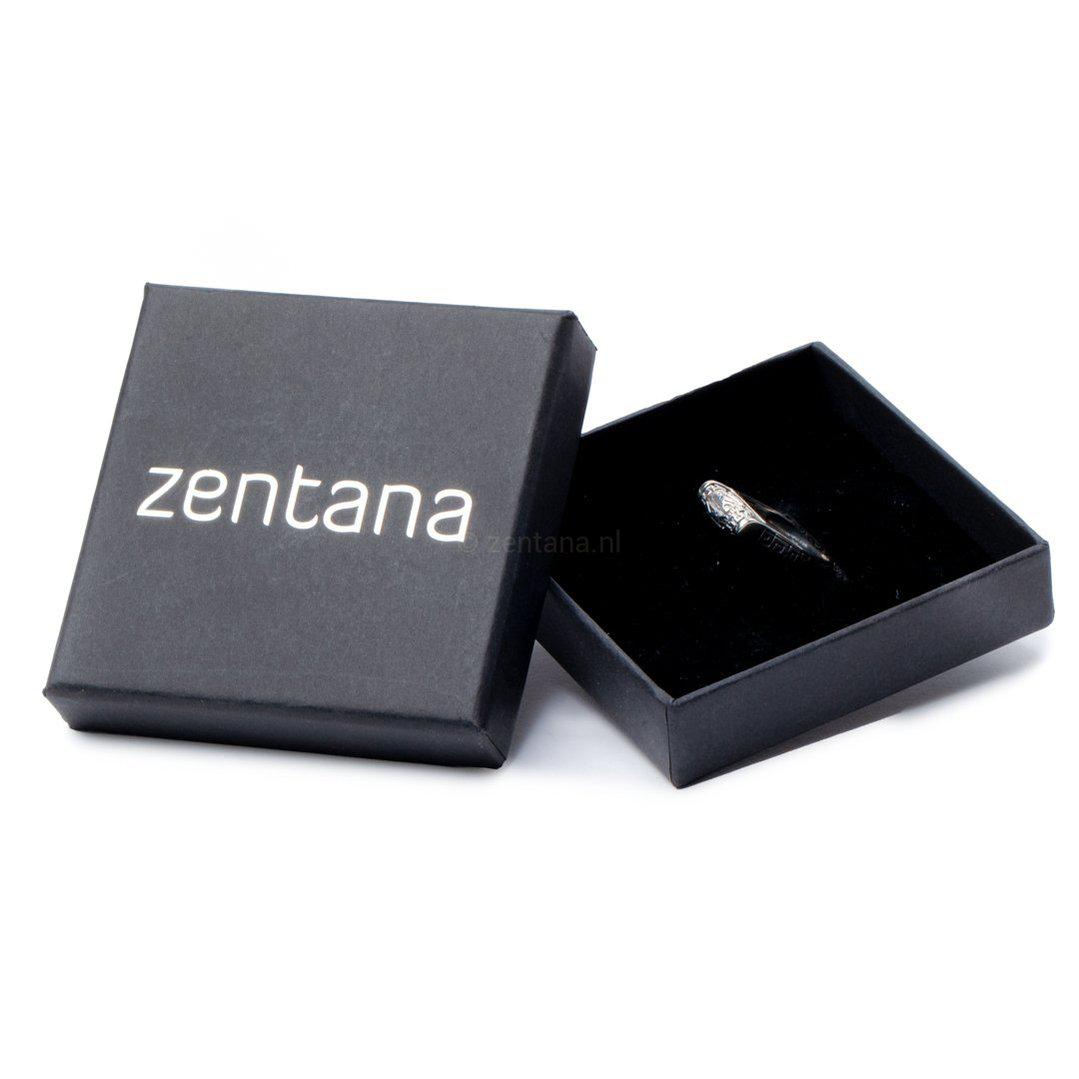 Tibetaanse Ring - 925 sterling zilver - Gebedswiel - Verstelbare Geluksring-Ring gebedswiel-Zentana