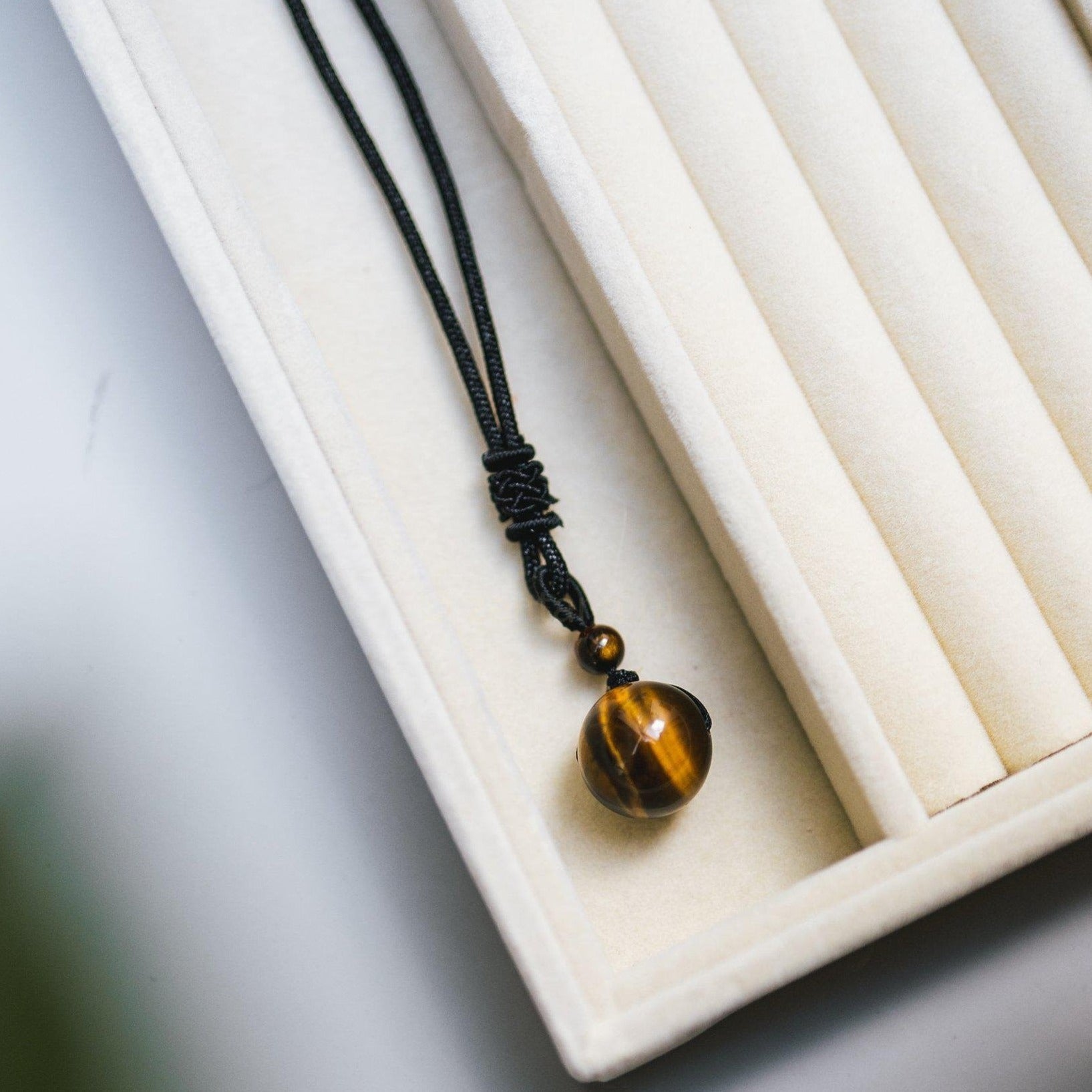 Tijgeroog Edelsteen Ketting - Verstelbaar - Bescherming-Tijgeroog ketting-Zentana