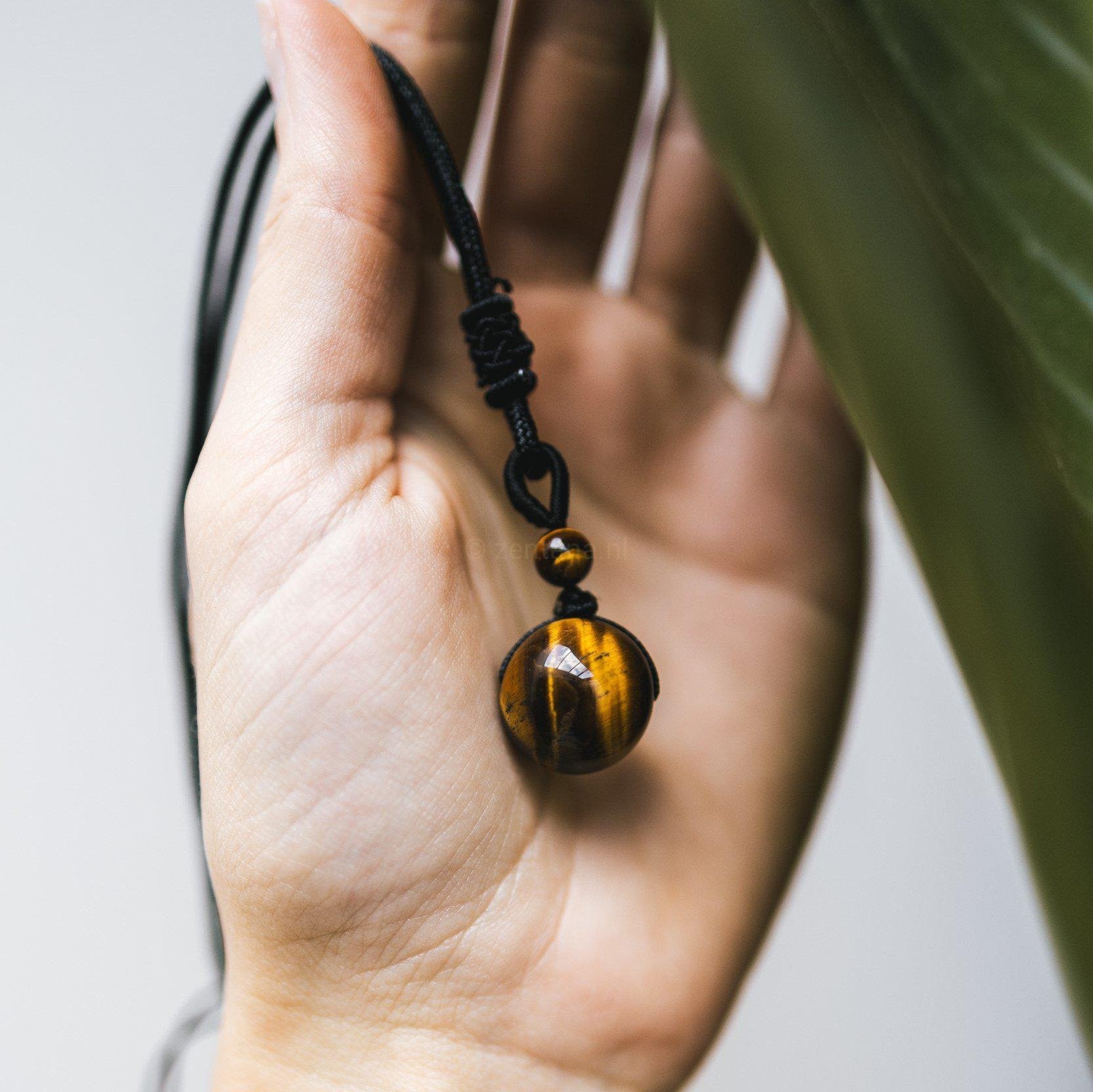Tijgeroog Edelsteen Ketting - Verstelbaar - Bescherming-Tijgeroog ketting-Zentana