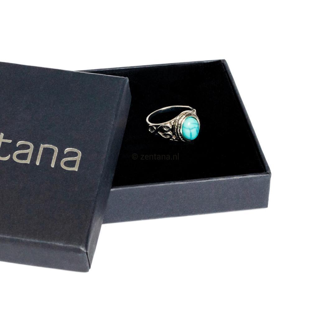 Turqueniet Ring - Antique Plated - Acceptatie-Turqueniet ring-6-Zentana