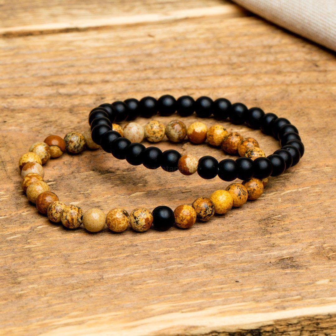 Vriendschapsarmbanden - Armbanden Set Edelstenen - Vriendschap & Stablitiet-Vriendschapsarmband-Zentana