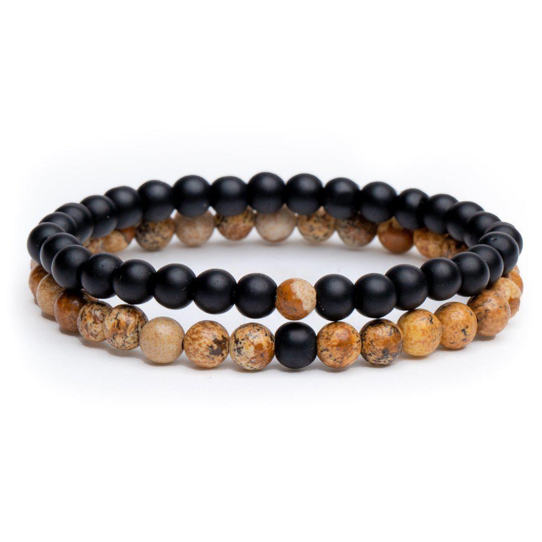 Vriendschapsarmbanden - Armbanden Set Edelstenen - Vriendschap & Stablitiet-Vriendschapsarmband-Zentana