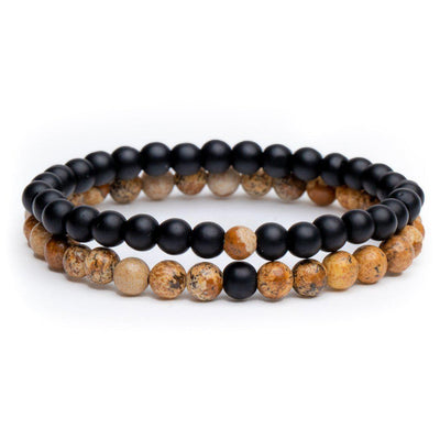 Vriendschapsarmbanden - Armbanden Set Edelstenen - Vriendschap & Stablitiet-Vriendschapsarmband-Zentana