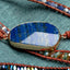 Wikkelarmband - Lapis Lazuli & Sodaliet - Grof Geslepen - Optimisme-Wikkelarmband lapis lazuli-Zentana