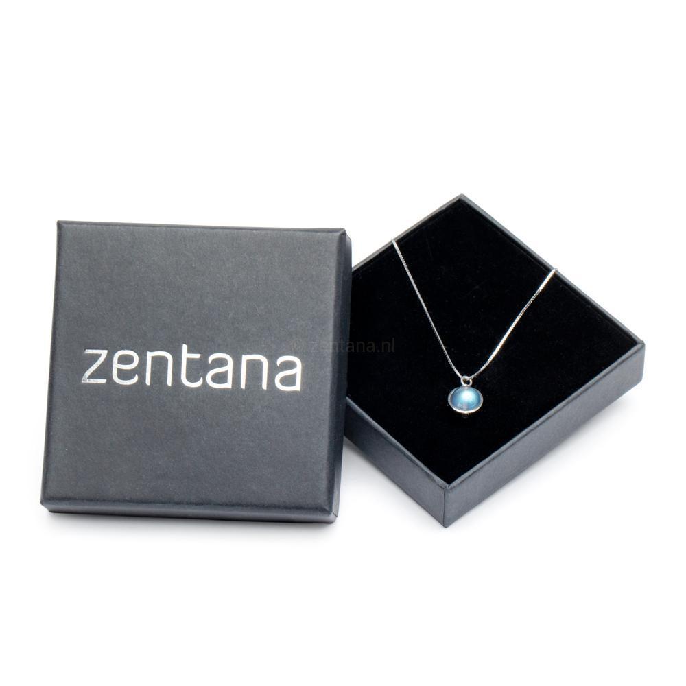 Zilveren Labradoriet Ketting - 925 Sterling Zilver - Rust-Labradoriet ketting-Zentana