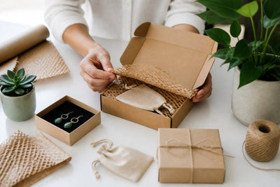 Duurzame verpakking sieraden: gids voor webshops