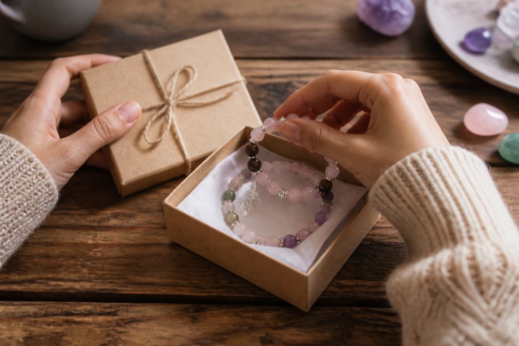 Edelsteen armband als cadeau voor beginners