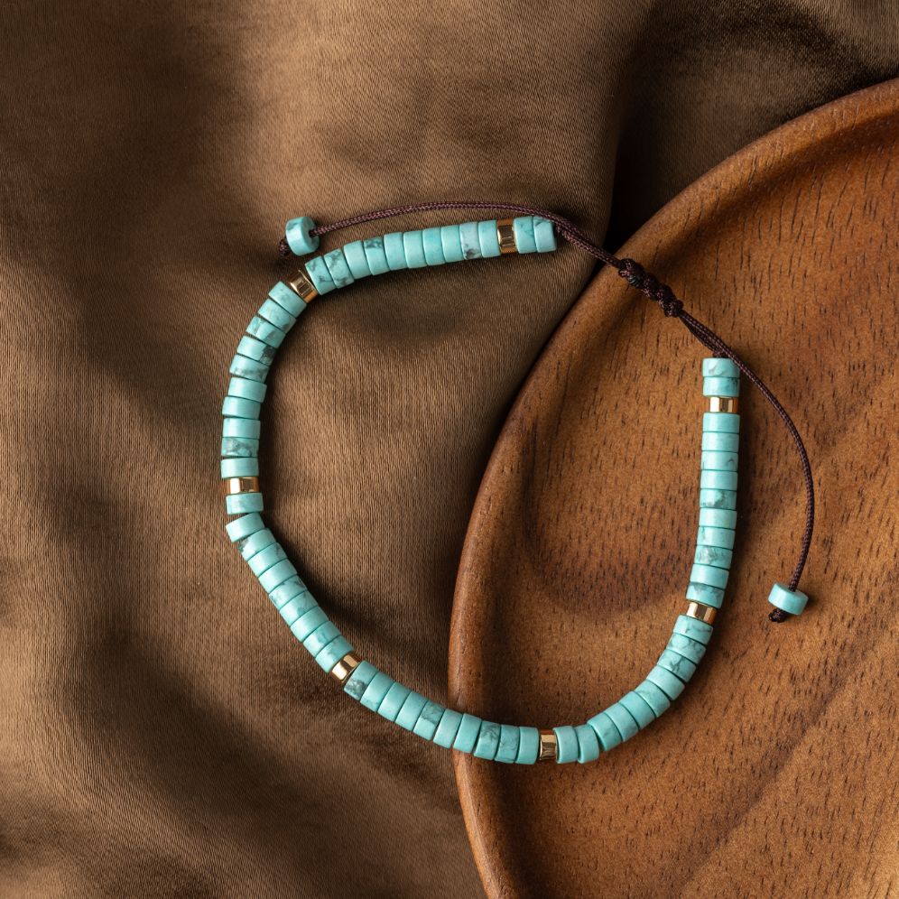 Turquoise Armband - Balans - Verstelbaar