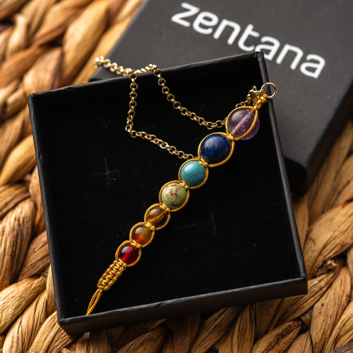 7 Chakra Halsketting - Ketting & Hanger - Edelstenen - Energiebalans