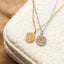 Ohm Ketting - RVS - Mantra Munt - Goud