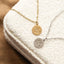 Ohm Ketting - RVS - Mantra Munt - Goud