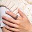 Premium Pure - Rozenkwarts Ring - 925 Sterling Zilver