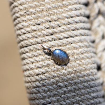 Premium Pure - Labradoriet Hanger - 925 Sterling Zilver