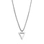 Minimalistische Ketting Arrow - RVS - Driehoek - Zilver