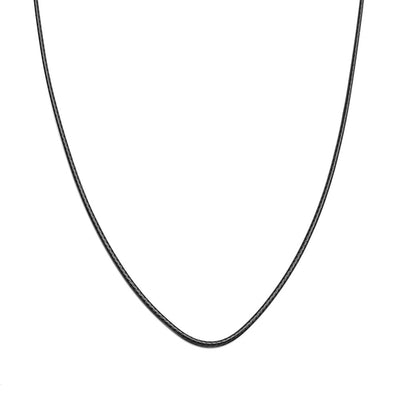 Waxkoord Ketting - Halsketting Basis - 47 cm