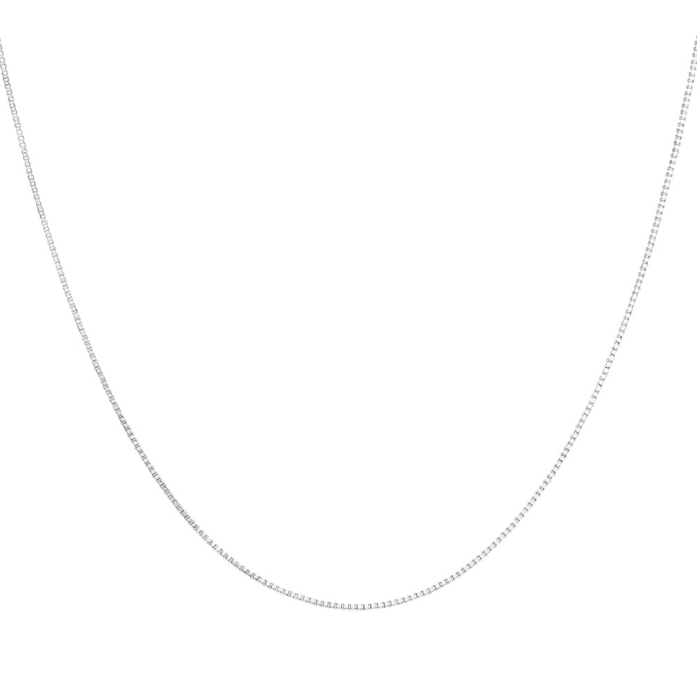 Ketting - 925 Sterling Zilver - Cube Halsketting - Box Chain - 55 cm