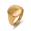 More Self Love Ring - Zegelring 18K Goud - Zelfliefde