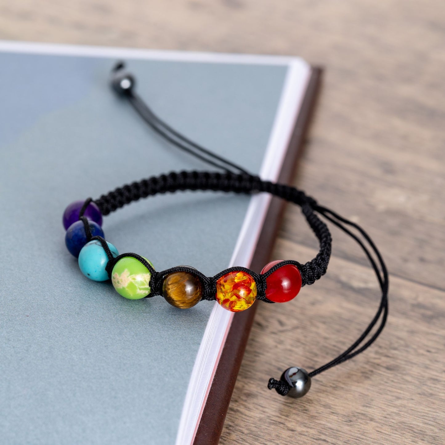 Badu Chakra - Verstelbare Armband - 7 Chakra Stenen